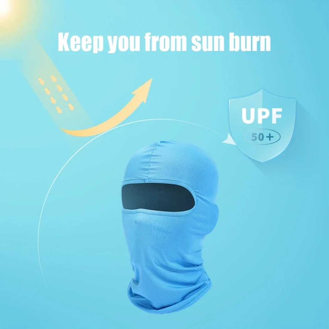 Balaclava Full Face Mask Hiking Cycling Camping Hunting Airsoft Cap Bike Head Cover Summer Men Women Ski Mask Hiking Scarves 6