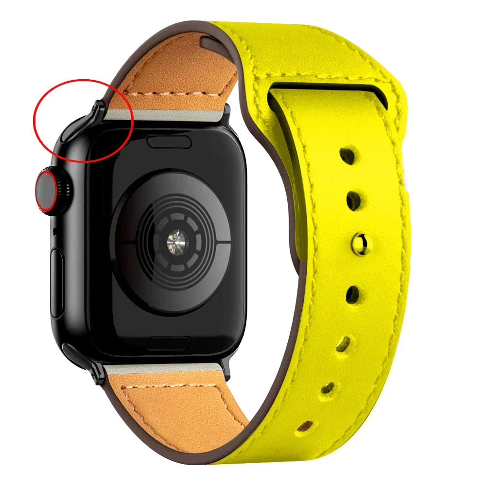 ตัวเลือกสินค้า สายหนังแท้สำหรับ Apple Watch