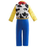 Déguisement Woody pour Halloween, robe de Cosplay Jessie pour garçons et filles, ensembles fantaisie de fête de carnaval, tenue de spectacle sur scène pour enfants 6