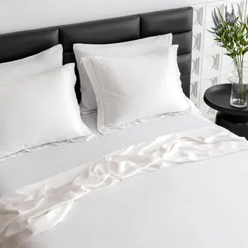 Simple&Opulence 100% Eucalyptus Lyocell Tencel Duvet Cover Set Cooling Breathable Duvet Cover Soft Silky, Luxury Bedding Set 2