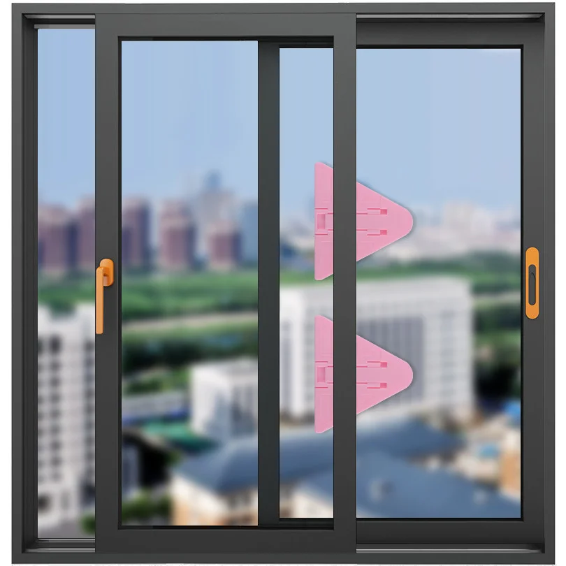 Sliding Door Sliding Window Lock Anti-Falling Child Baby Safety Lock Door Wardrobe Latch