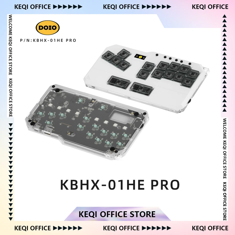 DOIO Mini Hitbox MIXBOX KBHX-01HE PRO 磁気スイッチキーボード