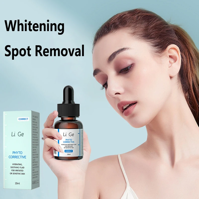 Facial Spot Removal Essence Remove Dark Age Spots Sunspots Melanin Chloasma Pigmentation Lighten Skin Bleaching Whitening Serum
