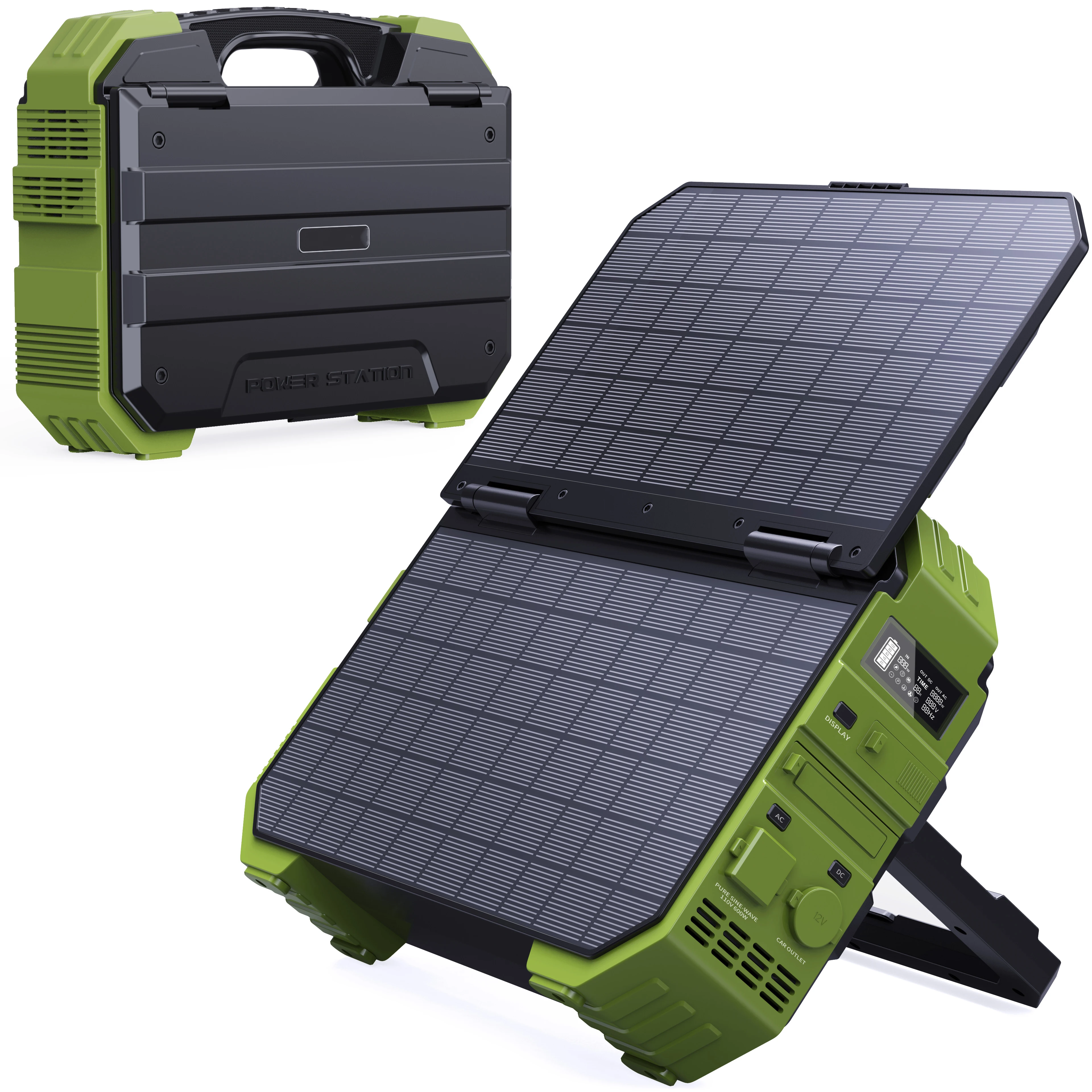 

New Arrival Power Station 500W 600W 700W Portable Power Station With 30W Solar Panel Best Portable Camping Battery Power Station