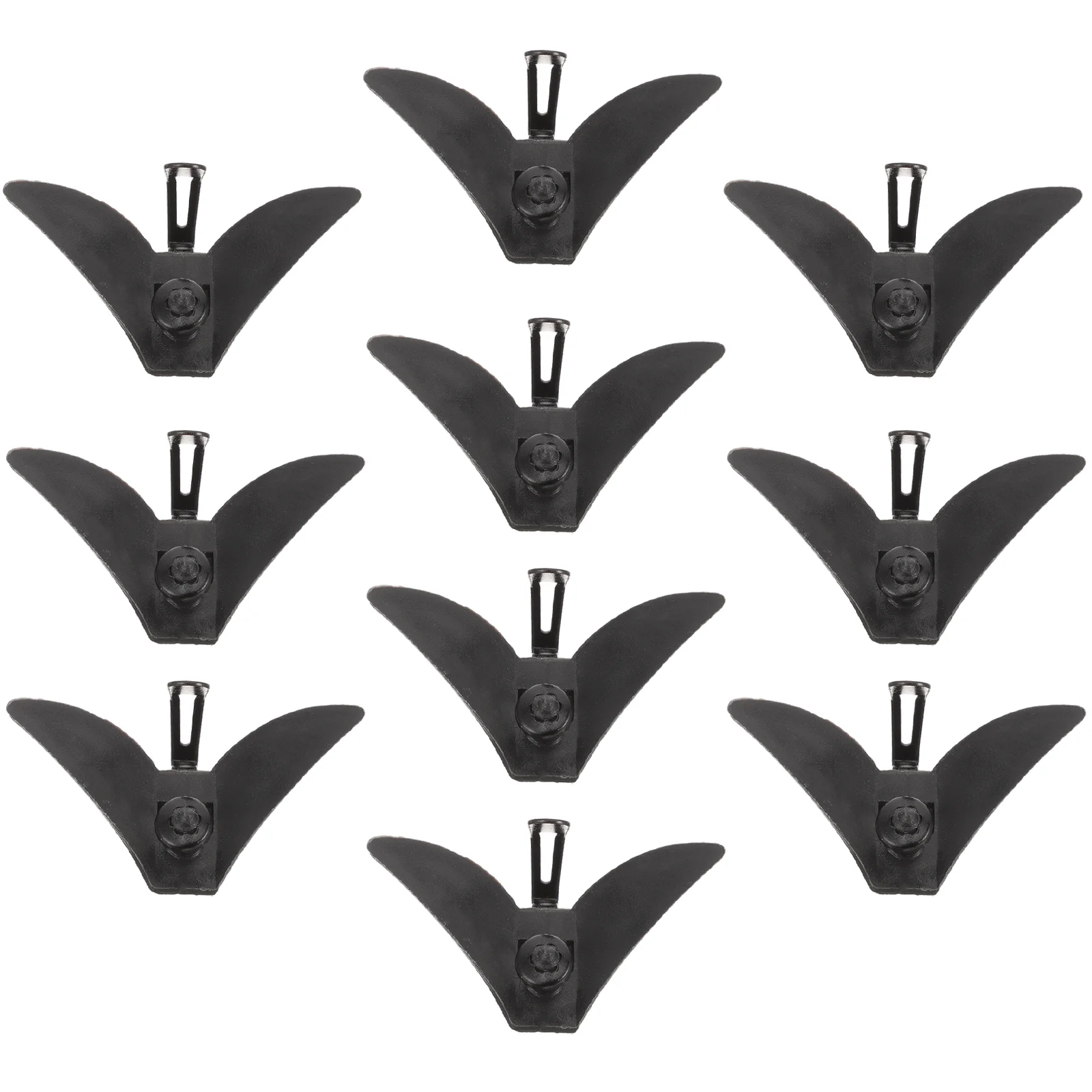 Men Necktie Clips Tie Bar Clip Tie Tack Pins Tie Clips Fathers Day Gift Silver Necktie Bar Pinch Clip Set Metal Clasps Business