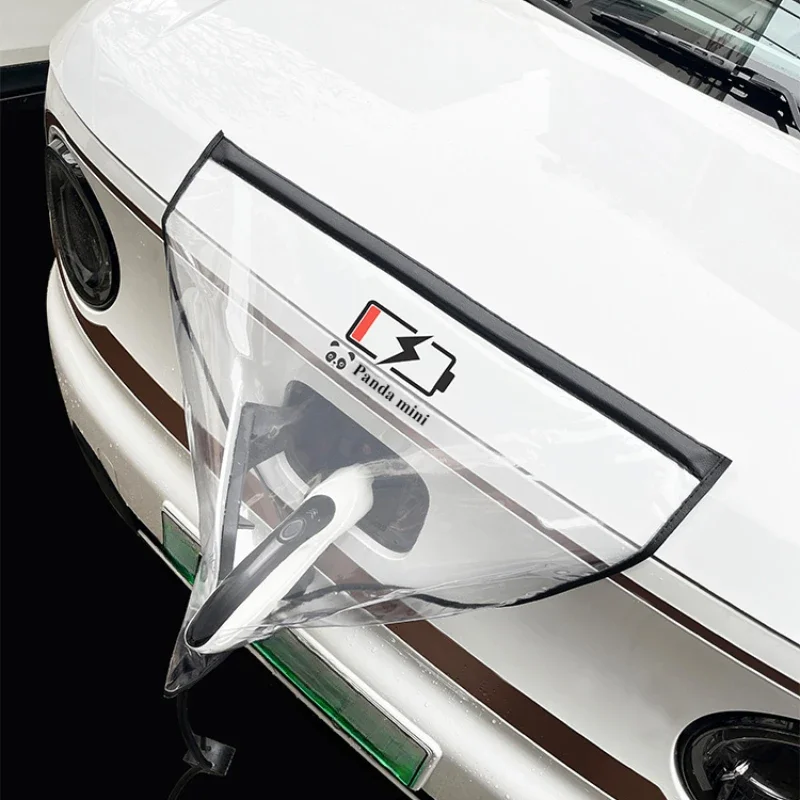 FOR New energy Geely Panda mini electric vehicle charging gun rain cover charging rain cover protection supplies