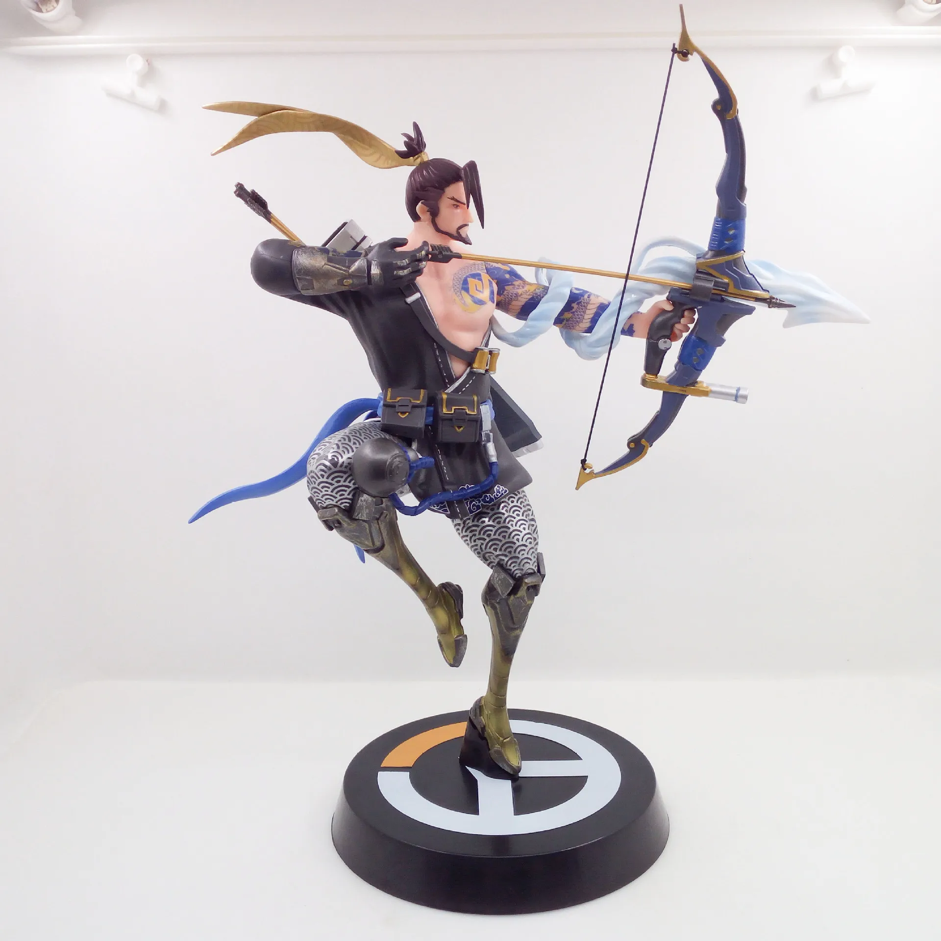 

Overwatch OW Action Figure Shimada Hanzo Archer Doll Game Figures GK PVC Children Toys Friends Gifts Desktop Collectibles