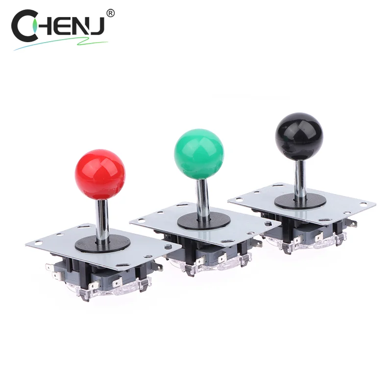 Game Box Joystick 1PC Pc Game Accessories 8 Way Adjustable Joystick Arcade DIY Fighting Stick Parts