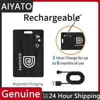 AIYATO Thin Wallet Card Tracker Wireless Charging GPS Smart Tag Air tag Work for Apple Find My APP IOS Keys Suitcase Bag Locator 1