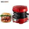 220V 110V Multifunctional burger machine Mini Breakfast Muffin Maker Household Non Stick Plates Electric Burger Maker Machine 1
