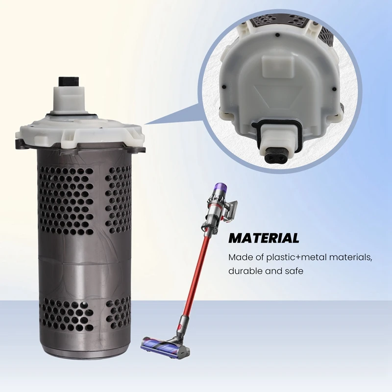 ダイソン SV14　新品モーター交換済み　付属品付　無負荷でエコ77分 ダイソン掃除機モーターの交換,モーター回路基板,v11,sv14,sv15