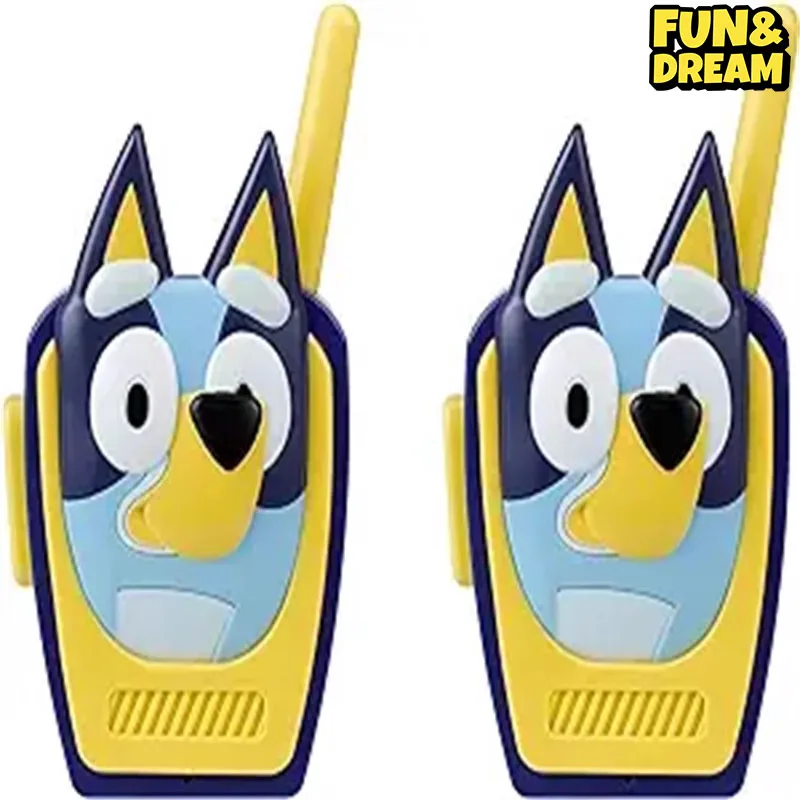Bluey'S Bingo Doll Children'S Toy Walkie-Talkie Toys For The House Birthday Present Little Blue Dog Walkie-Talkie 6