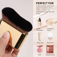 MAANGE Large Makeup Brushes for Contouring Tanning Liquid Foundation Cream Blush Soft Bristle Multi-purpose Makeup Tool for Days 1