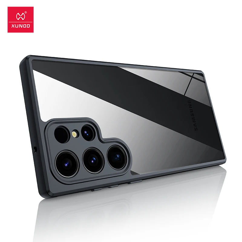 

Xundd for Samsung Galaxy S23 Ultra S23 Plus Case,Airbag Shockproof Shell,Soft PUT&TPU Camera Protection Back Transparent Cover