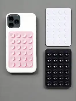 1pc Silicone Suction Cup Phone Case Stand, Phone Suction Cup, Octobuddy, Sticky Phone Grip, Sticky Phone Holder 1