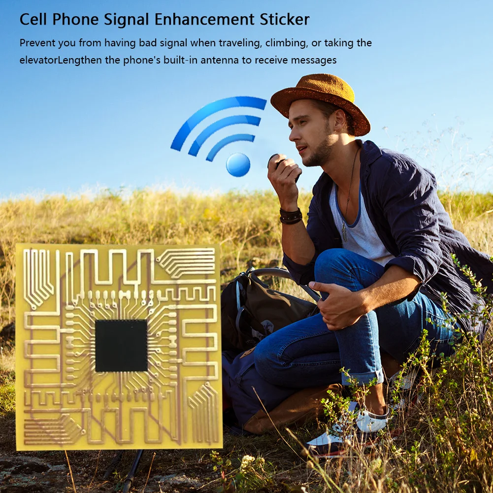 Mobile Phone Signal Booster Portable Signal Booster Sticker SP3 SP4 Phone Signal Amplifier for Cell Phone Network