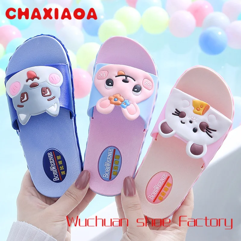 

Children's Slippers for Boys and Girls In Summer Large Children's Indoor Non-slip Soft-soled Household Princess Baby Slippers