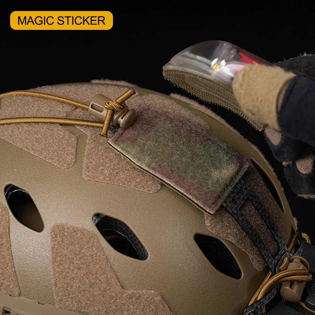 Fast Tactical Helmet PVS31 Battery Case Pouch FERRO-Style PVS-31 NVG Battery Retention System Airsoft Helmet Bag Accessories