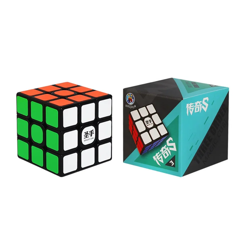 Speed Cube 3x3x3 Balck Stickerless Professional 3x3 Puzzles Educational Toys speed cube