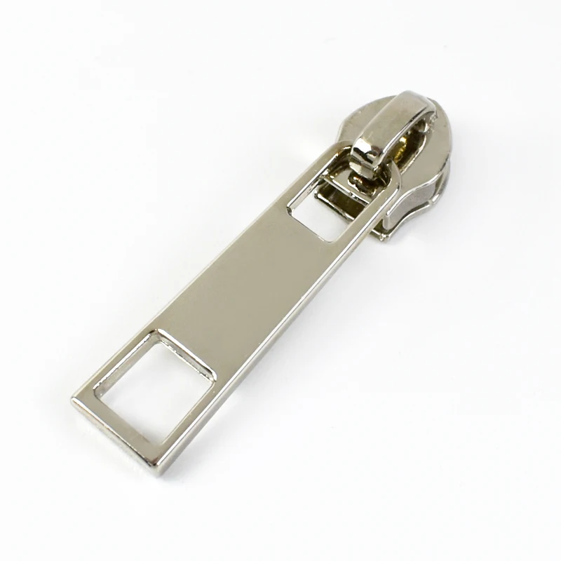 Silver Nylon Zipper Puller Repair Kit – Versatile Hardware Accessories for Jackets, Pockets, and Handbags
