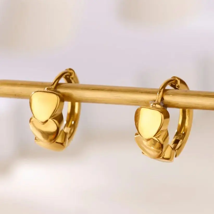 Heart Stainless Steel Earrings For Women