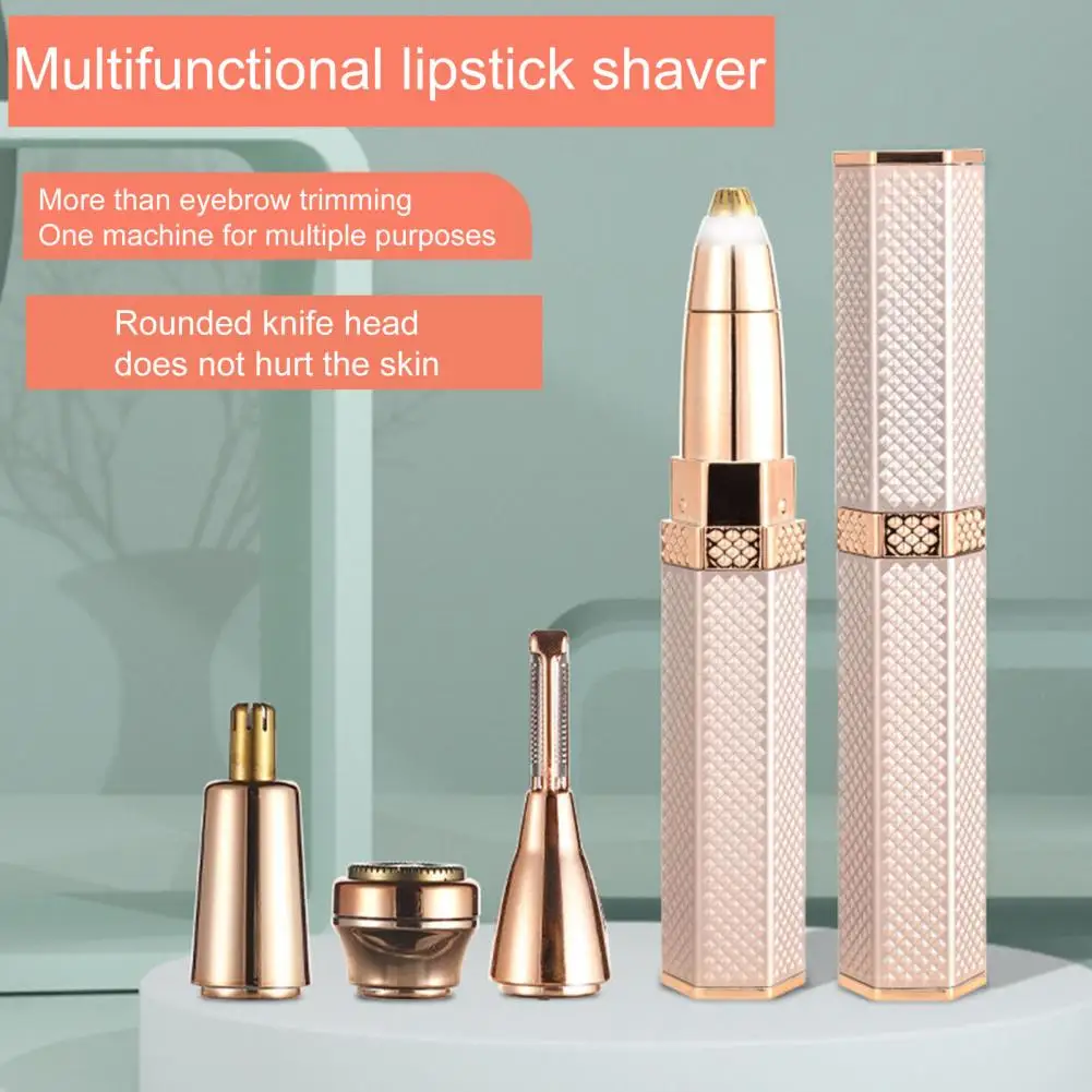 

Electric Eyebrow Shaver Lightweight Electric Eyebrow Remover Convenient Lipstick Women Electric Epilator Correct Eyebrows