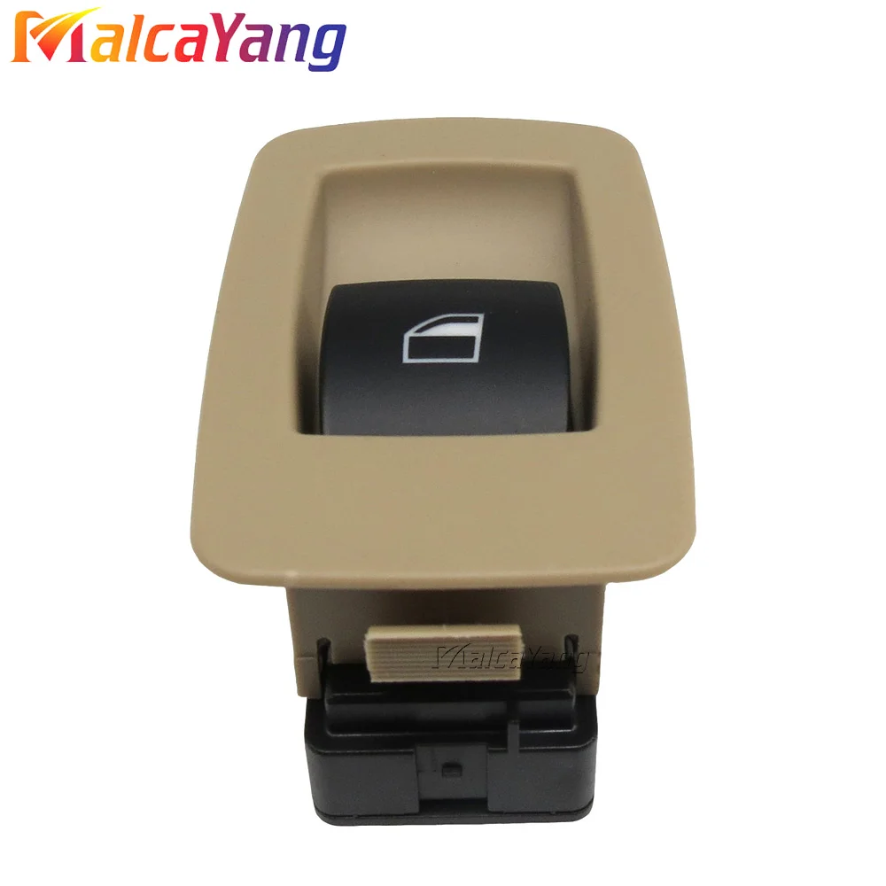 전기 마스터 파워 윈도우 스위치 61316951956, 베이지 및 블랙 컬러, BMW 5 시리즈 E60 2001-2009 E61 520i 523i 525i 530i 545i M5