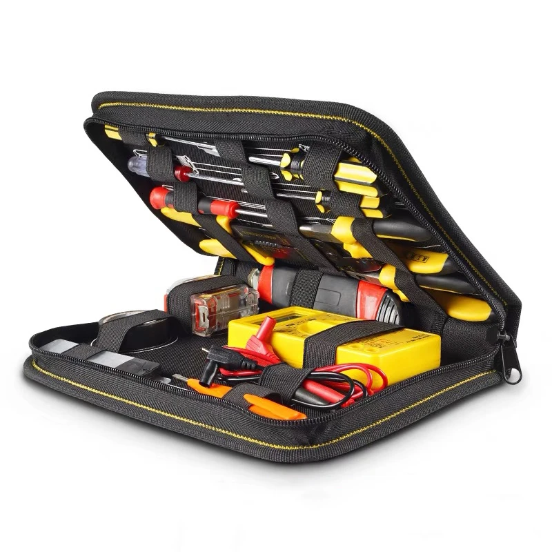 Portable Tool Bag Oxford Cloth Electrician Bag, Pliers Wrench