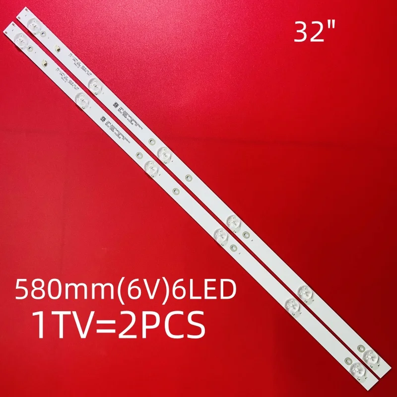 

LED TV's Светодиодная лента-подсветка для Vityas 32L301C18, LED TV Bar MS-L1343 V2 CY 2*6 _ 3030 _ 300M _ 36V