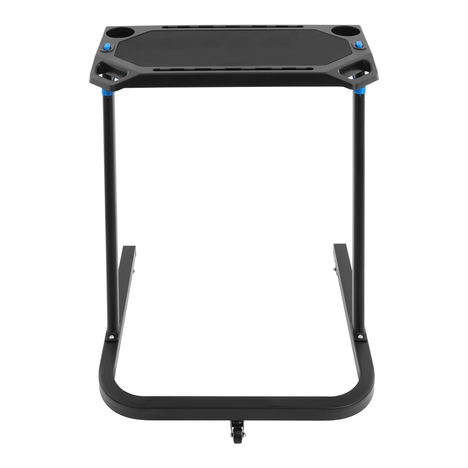 Verstellbarer Indoor-Fitness-Tisch, Fahrradtrainer-Computertisch, Tragbarer Übungstisch, Rollbarer Laptop-Ständer für Heimfitness und Arbeit – Detail 9