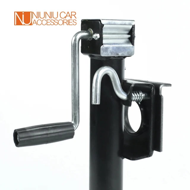 5000 Lbs 10 Hüvelykes Oldalsó Széltartály -Tartó Forgó Pótkocsi Jack Állványok Támogató Lábak Sarok Állandó Lakóautó Alkatrészek Lakókocsi Tartozékok - Image 6