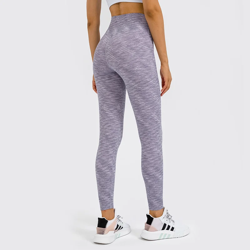 No Camel Toe Spacedye Yoga Pants High 