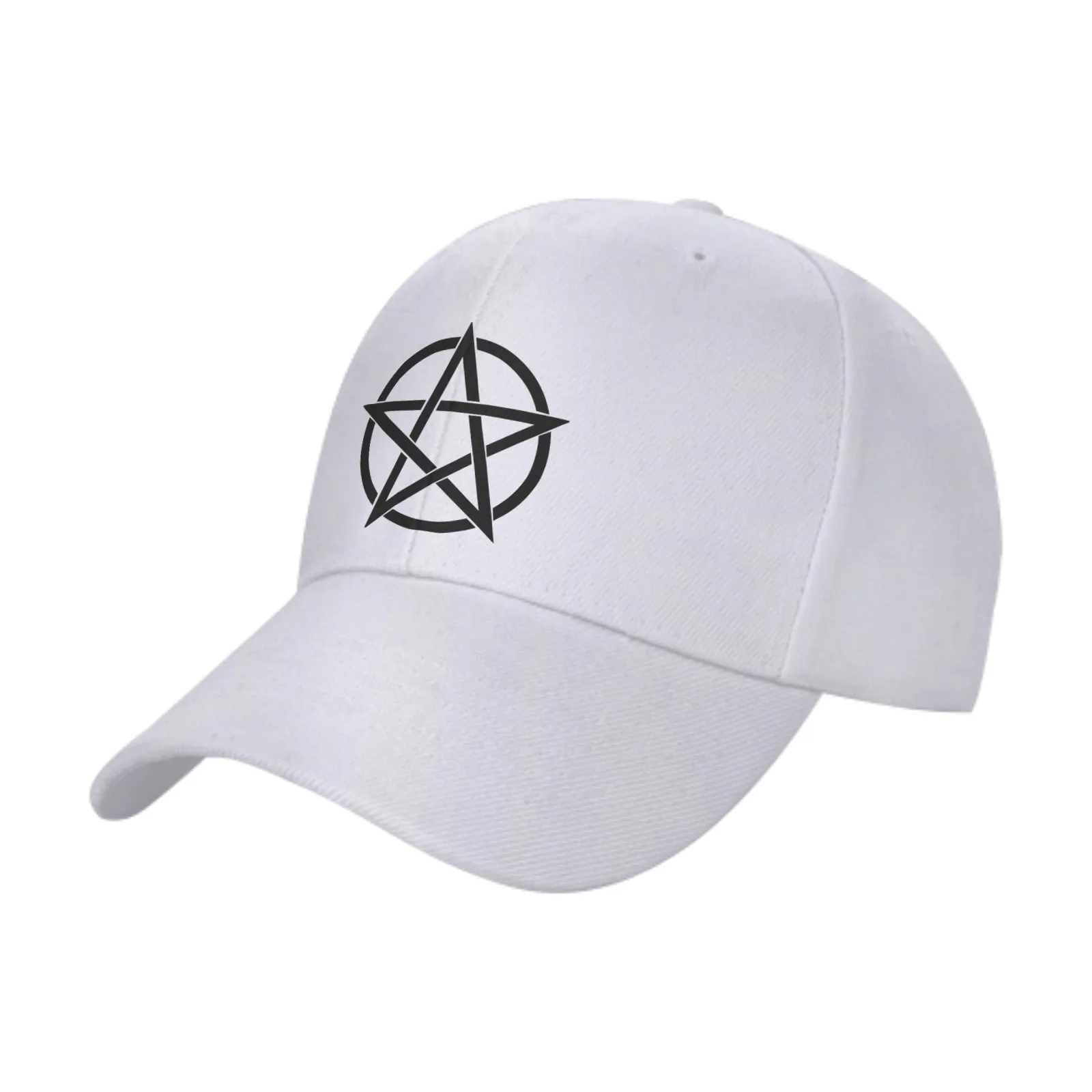 Star Logo Men's Hat Women's Casual Duck Tongue Hat Minimalist Style Duck Tongue Hat Fashion Outdoor Sun Shading Turban