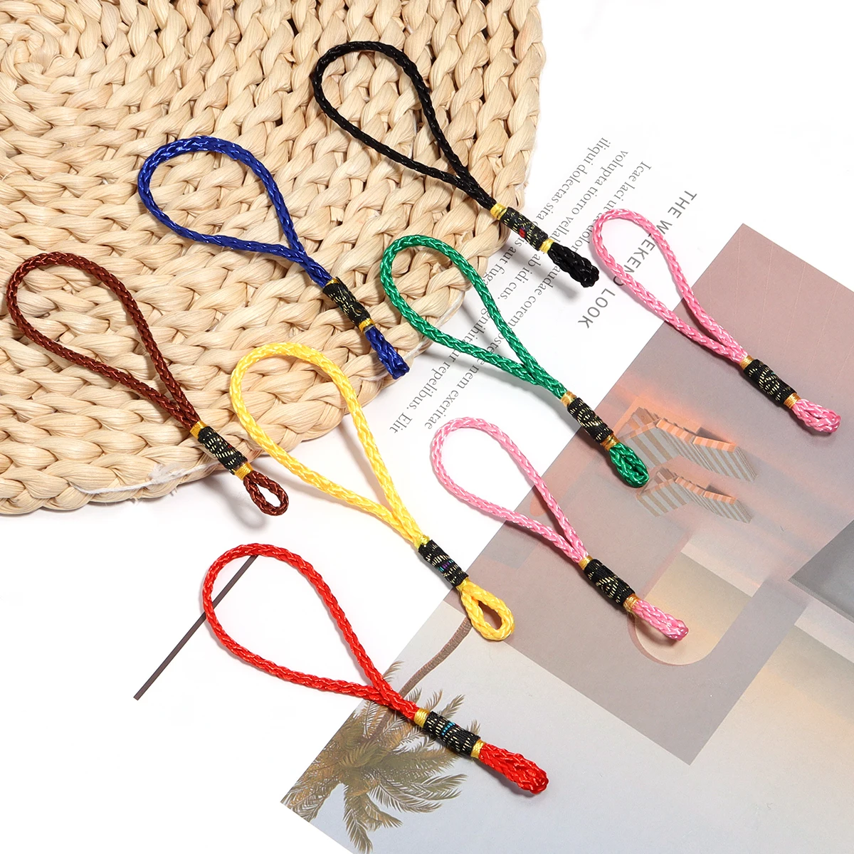 100개/묶음 중국 매듭 태슬 실크 태슬 트림 장 의류 커튼 홈 데코 DIY 수공예 액세서리