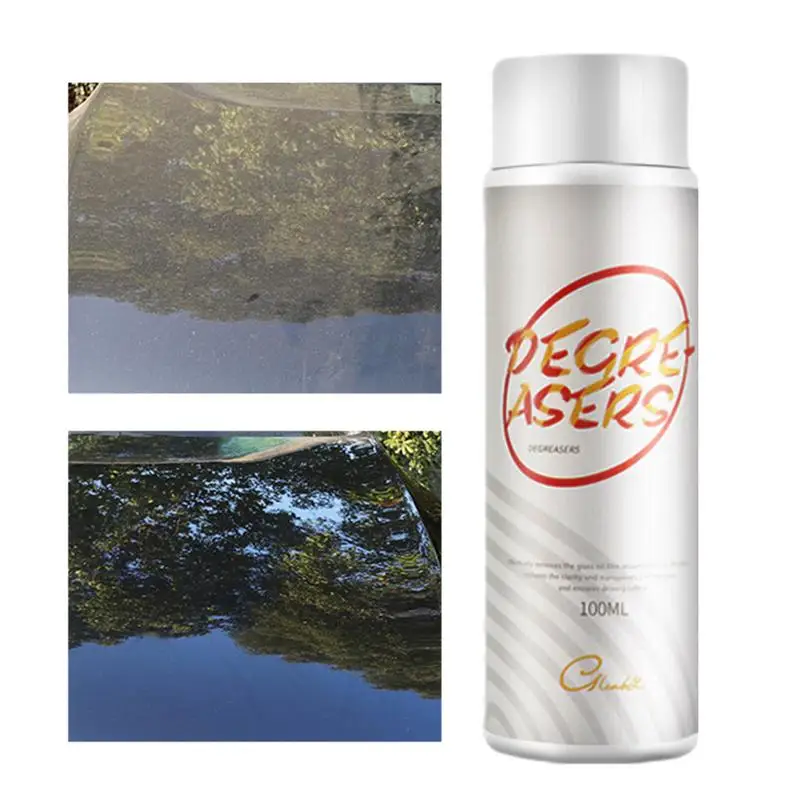 

Car Glass Oil Film Cleaner Auto Glass Clarity Removing Paste Cleaner Polish Paste For Car Front Windshield Home Window Spray