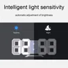 3D LED Digital Wall Clock with Adjustable Brightness Triple Alarm Temperature Display for Home Office Use 4