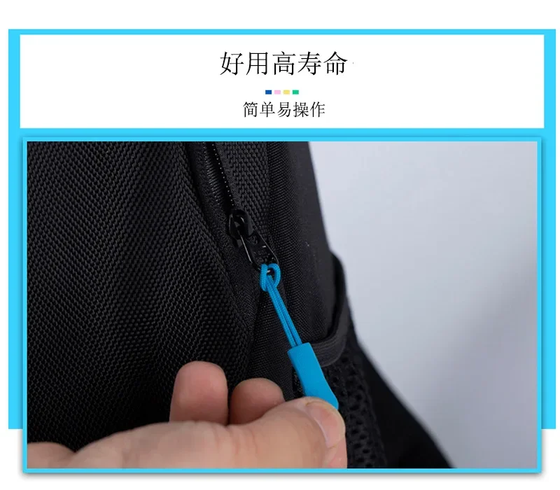 Zipper slider puller fit rope tag replacement clip broken buckle fixer zip cord tab 10/20pcs