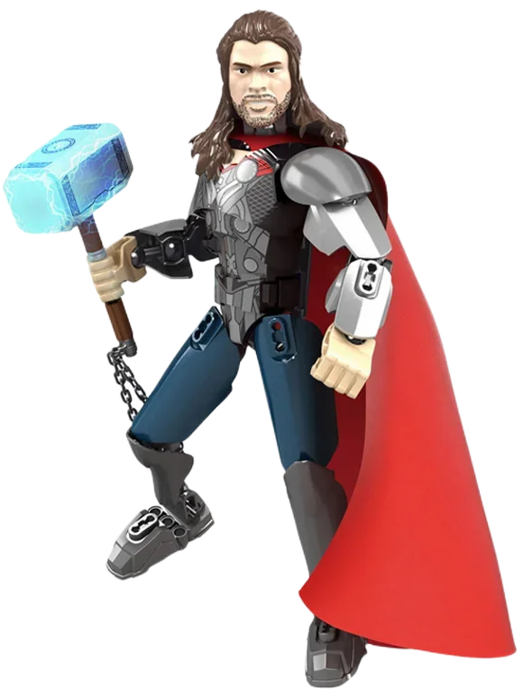 Hero Iron Big Assembly Figures Bausteinsteine Baubare Figur Aktionsspielzeug Kompatibel mit Lego Collection Geschenke für Kinder – Detail 2