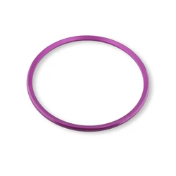 Luxury Car Steering Wheel Logo Decorative Ring Stickers (PURPLE)