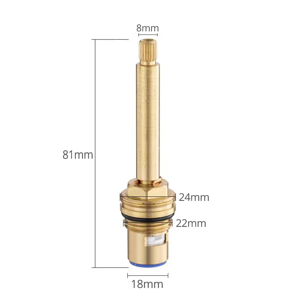 Hot Or Cold Cartridge Replacement Water Spool Save Increase Water Flow Valve Adjust Tap Control Switch Cartridge Spare Repair
