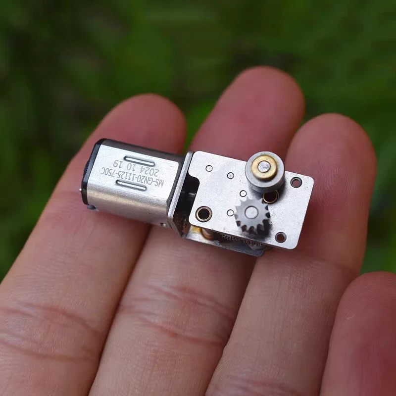 미니 N20 풀 메탈 웜 기어 모터 22RPM 저속 직각 샤프트 DIY 3D 프린팅 펜용 DC 3.7V 4.2V 5V 기어 감속 모터