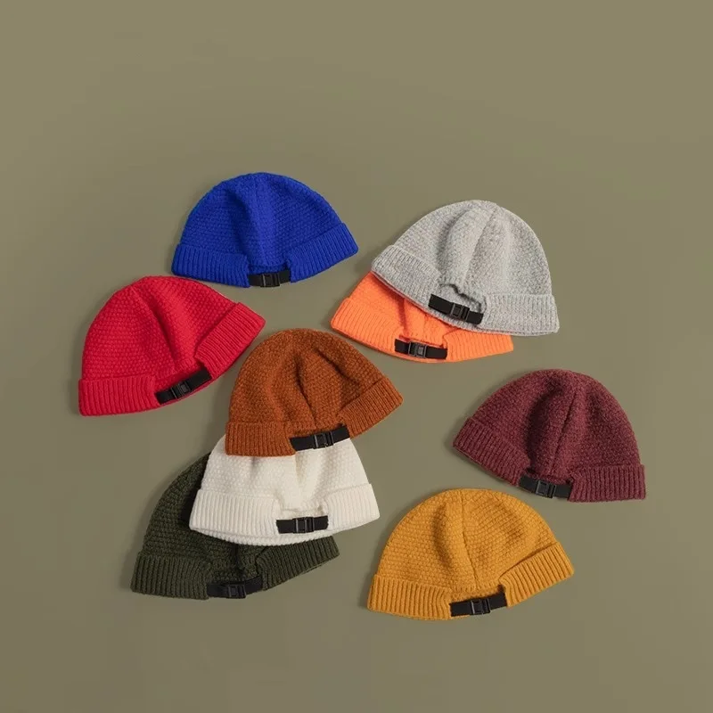 New High Quality Black Human Winter Hat Add Fur Warm Beanies Hat Baggy Skullies Knitted Hat for Men Women Ski Sports Beanies Cap