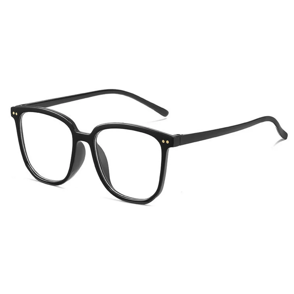 Anti Blue Light Glasses Korea Modern Retro Oval Square Rectangle Frame For Women Men