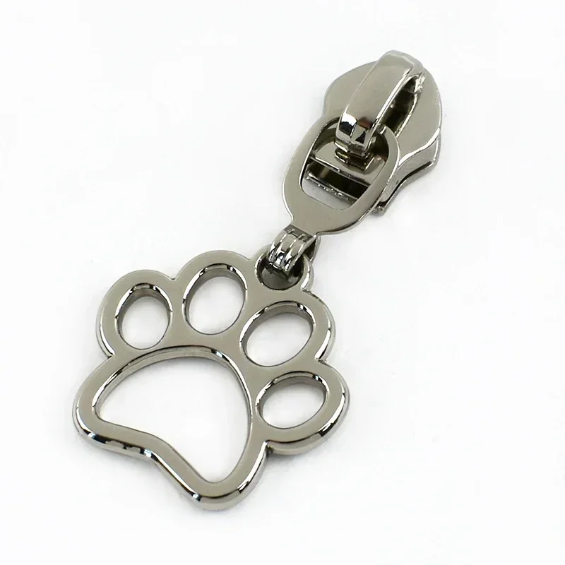 Silver Nylon Zipper Puller Repair Kit – Versatile Hardware Accessories for Jackets, Pockets, and Handbags