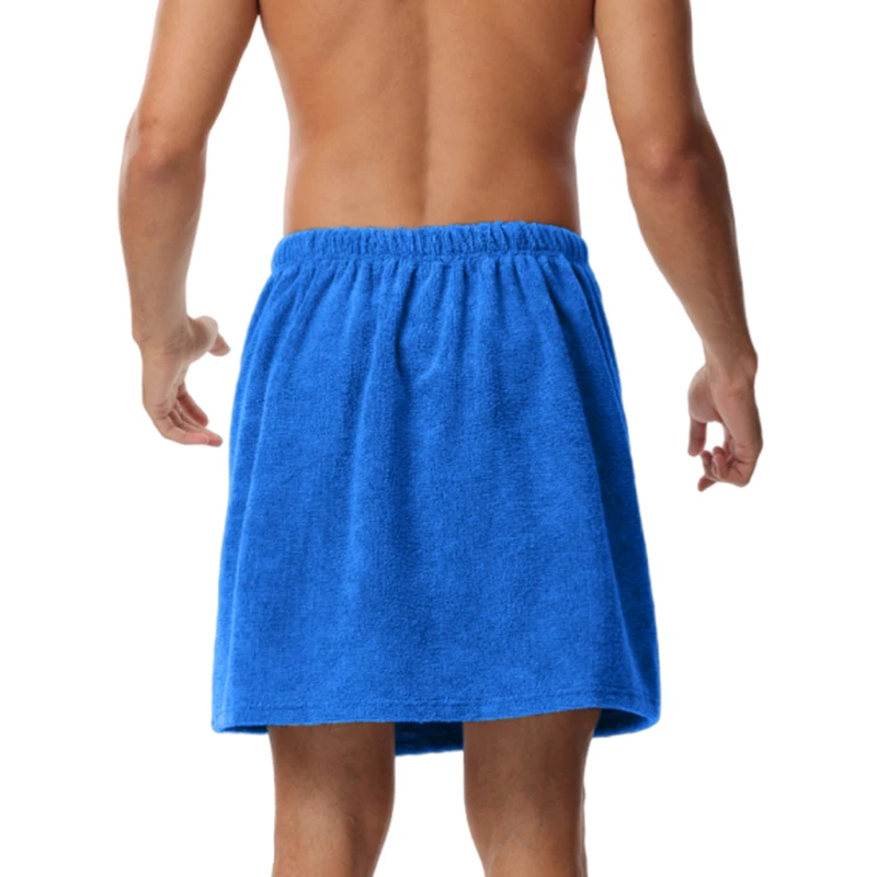 Mens Bath Robe Men's Bath Robe TowelAdjustable Elasticated WaistbandHomewearPajamasPocketsOutdoor SportsSwimmingGymBath TowelSoft and Wearable
