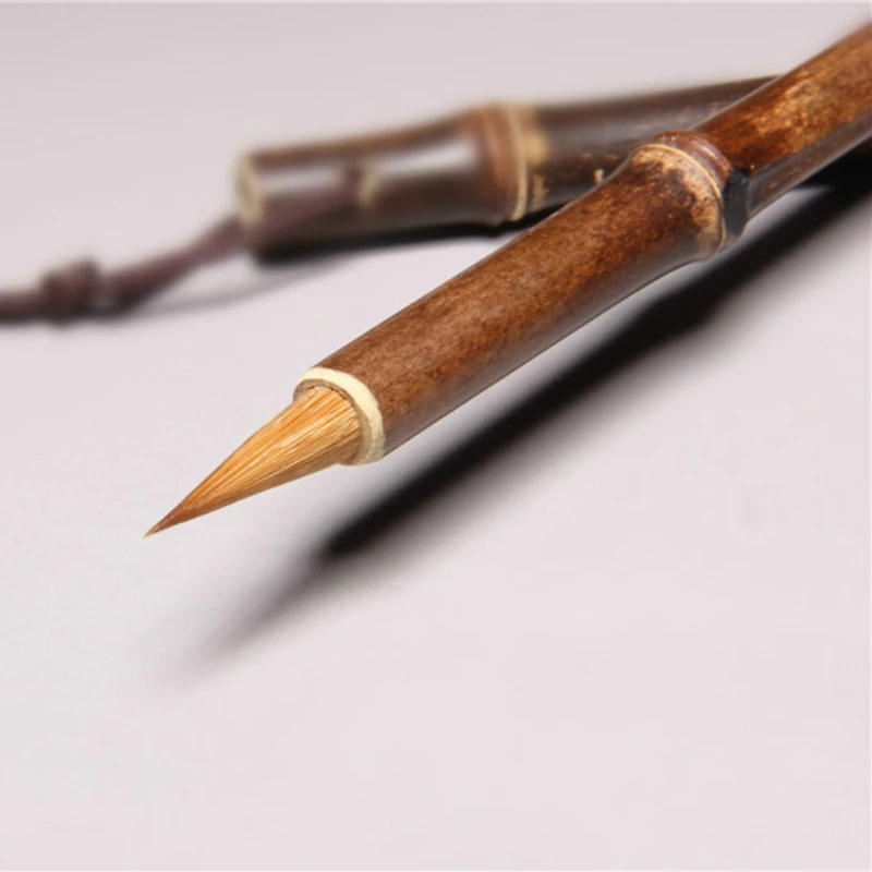 

Chinese Small Regular Script Writing Brush Stone Badger Hair Rabbit Hair Brush Wolf Weasel Hair Multiple Hairs Brush Tinta China