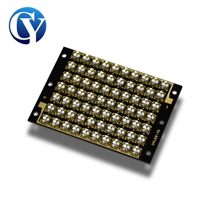 UV LED Module 700W 365nm Chip 385nm 395nm Curing Lamp Quartz Lens 405nm Flatbed Printer Ink Drying