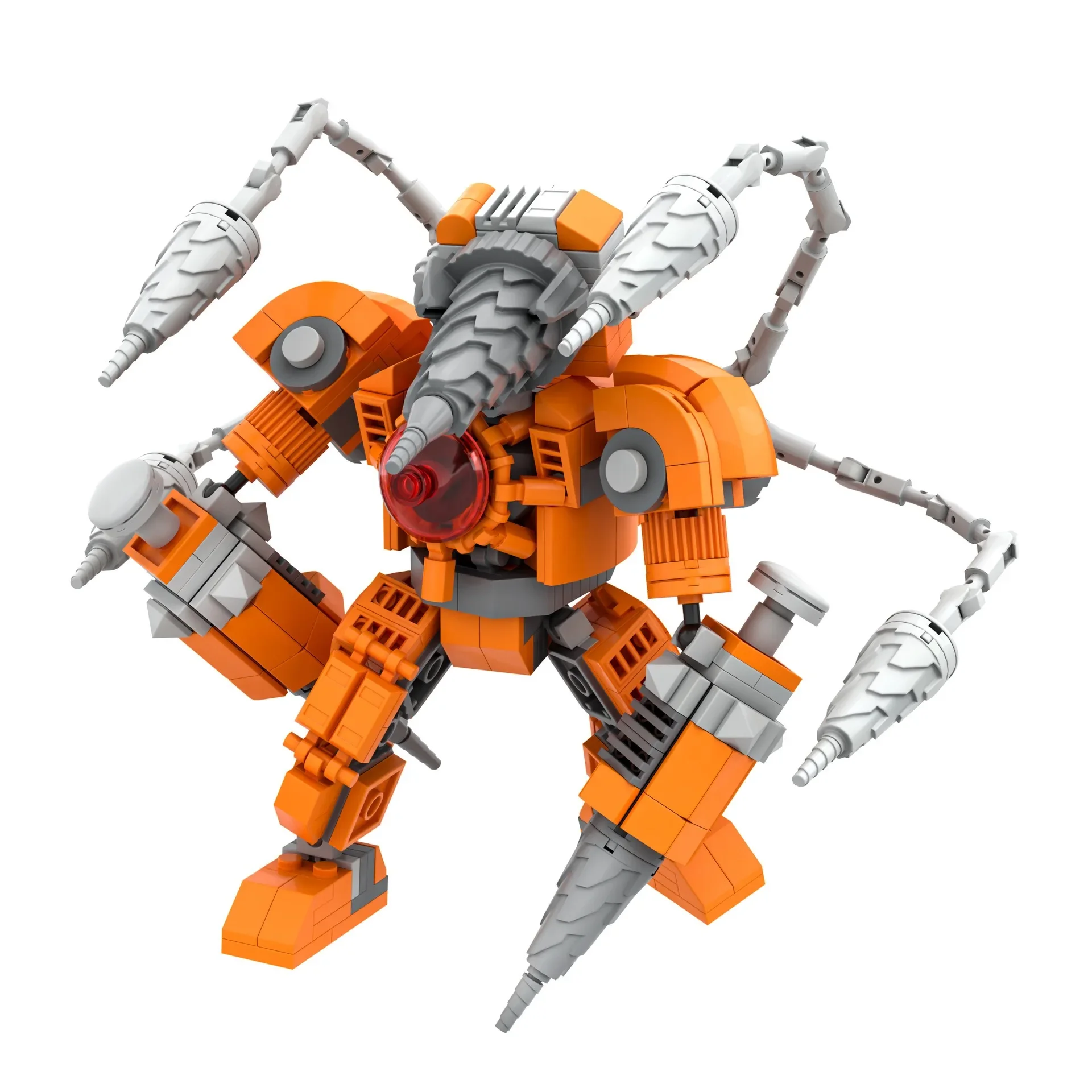 Moc Skibidi Latrine Enhanced Appliances Turn Man Set Scientist Camera Speaker Brick Toy For Children'S Birthday Gifts