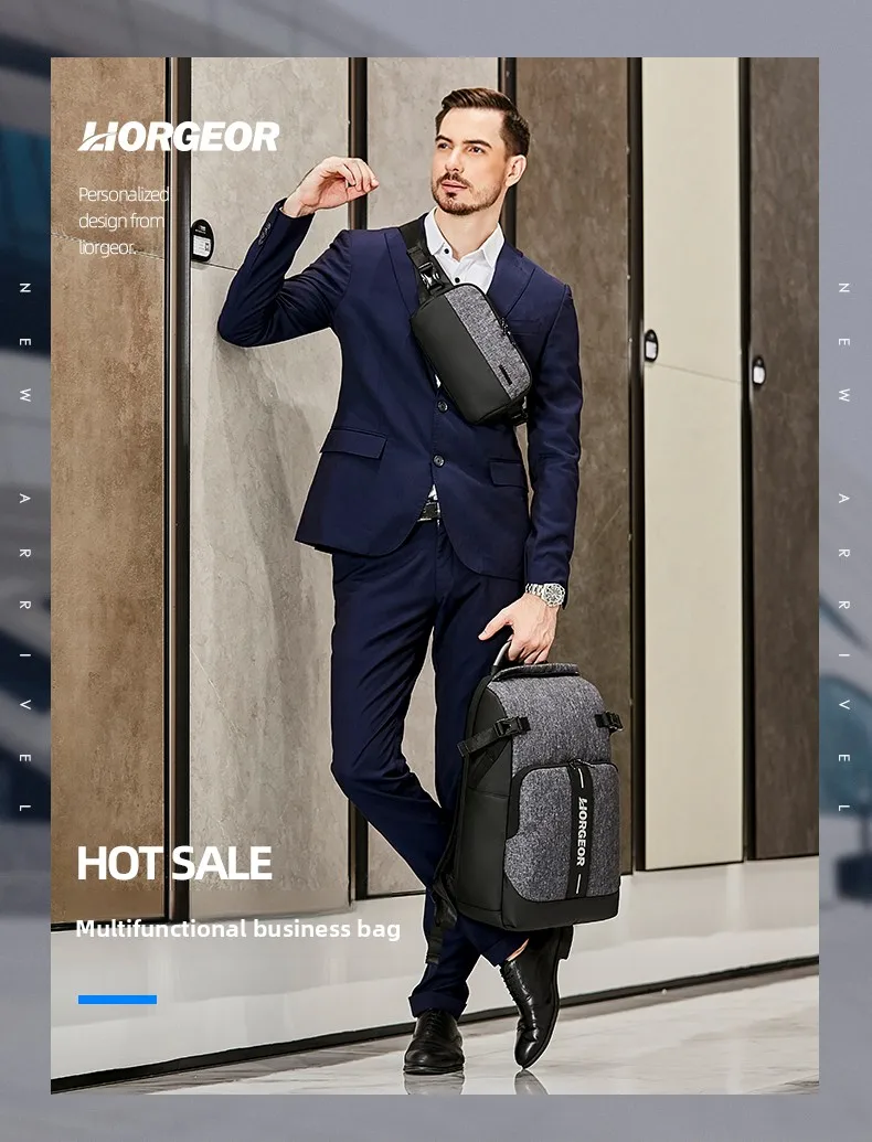 Waterproof travel multi-functional backpack for men and women