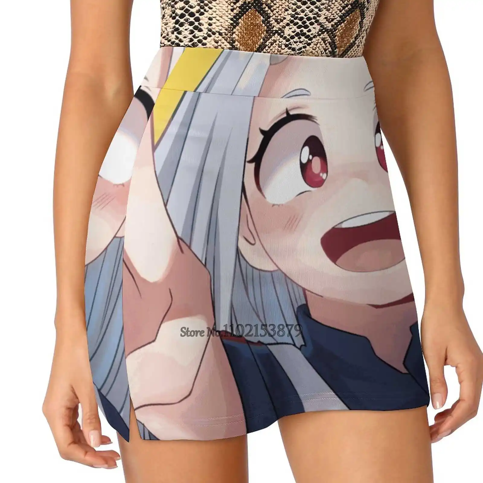 

Eri Peace Women Sports Skirt Tennis Golf Dance Fitness Running Yoga Skirts Anime Manga Waifu Weeb Japanese Kawaii Japan